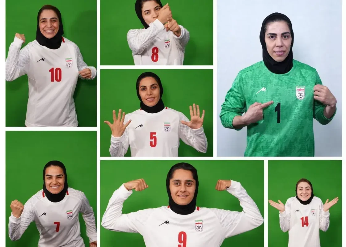 تمرین پرانرژی دختران فوتسال ایران قبل از جام ملت‌ها