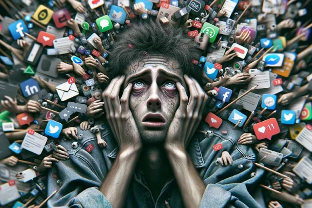 ویدیو/ آیا استفاده از شبکه‌های اجتماعی تهدیدی برای سلامت روان است؟