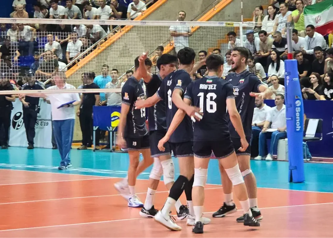 والیبال ایران در قهرمانی دبل کرد