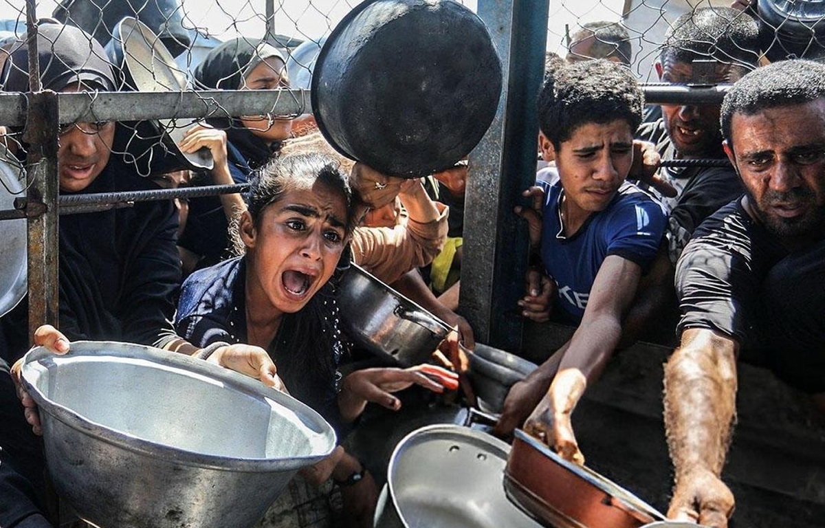 ۷۰ شهید گرسنگی طی ۲۴ ساعت در غزه