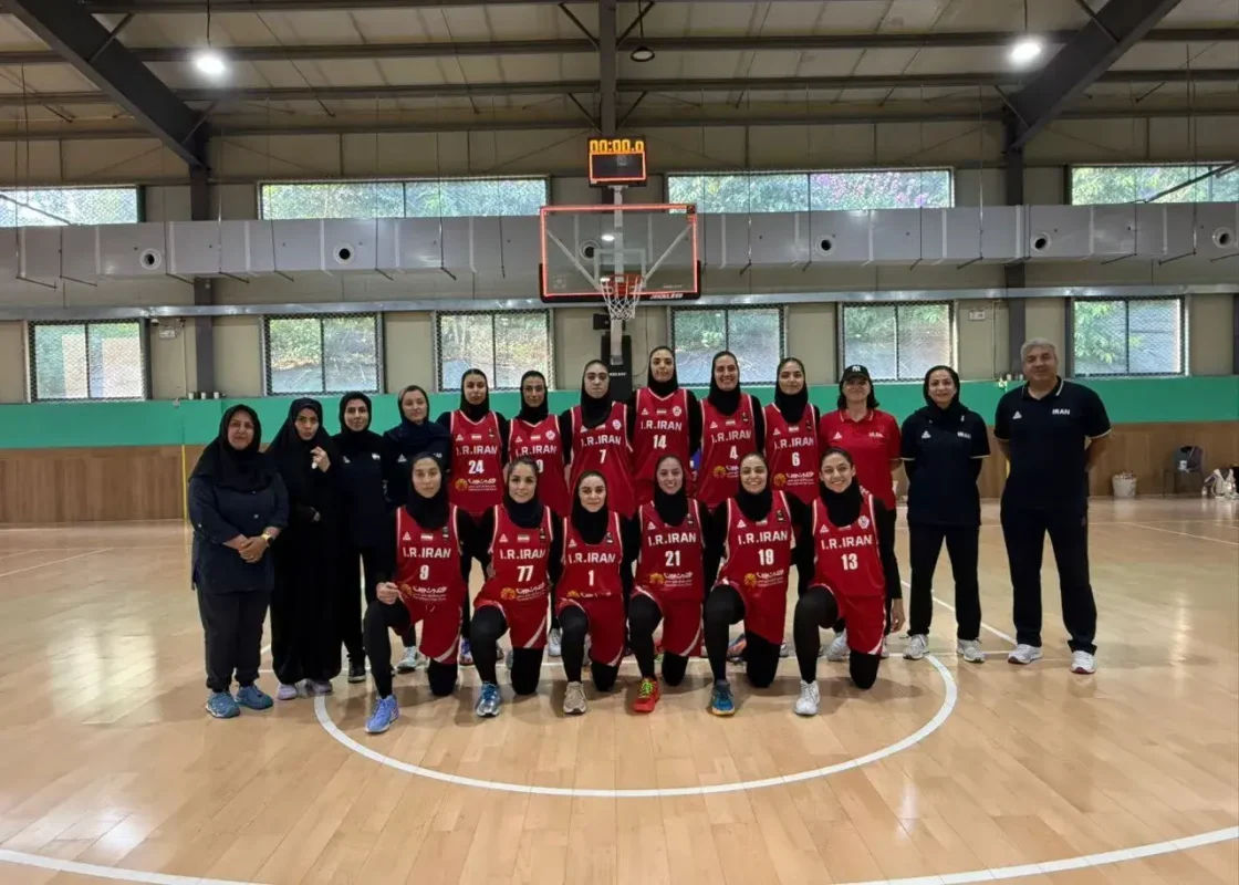 برد دختران بسکتبال ایران قبل از کاپ آسیا
