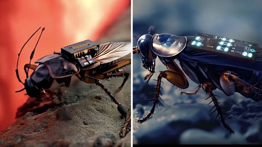 سوسکهای جاسوس با کولهپشتی وارد میدان شدند