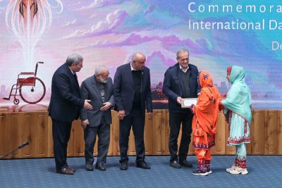 پزشکیان: با تکیه بر پشتکار افراد دارای معلولیت و مردم ایستاده‌ایم تا ایران را بهتر بسازیم