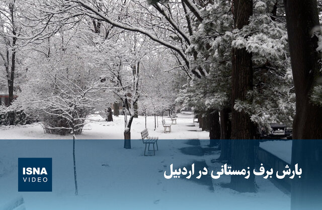 ویدیو/ بارش برف زمستانی در اردبیل ویدیو/ بارش برف زمستانی در اردبیل